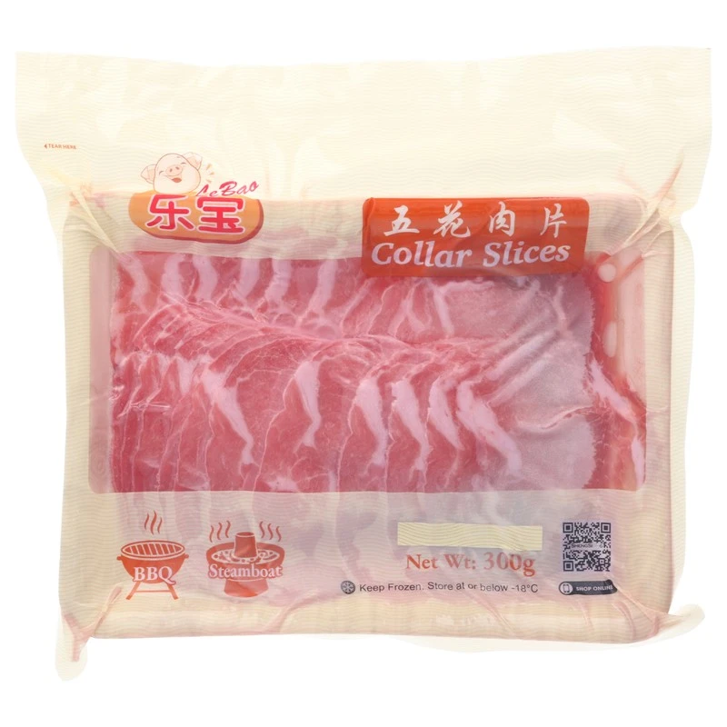 Frozen Pork Collar Slices (五花肉片)