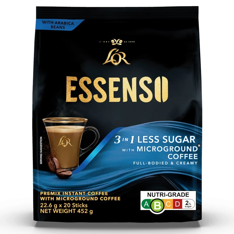 3 In 1 Less Sugar with Microground Coffee