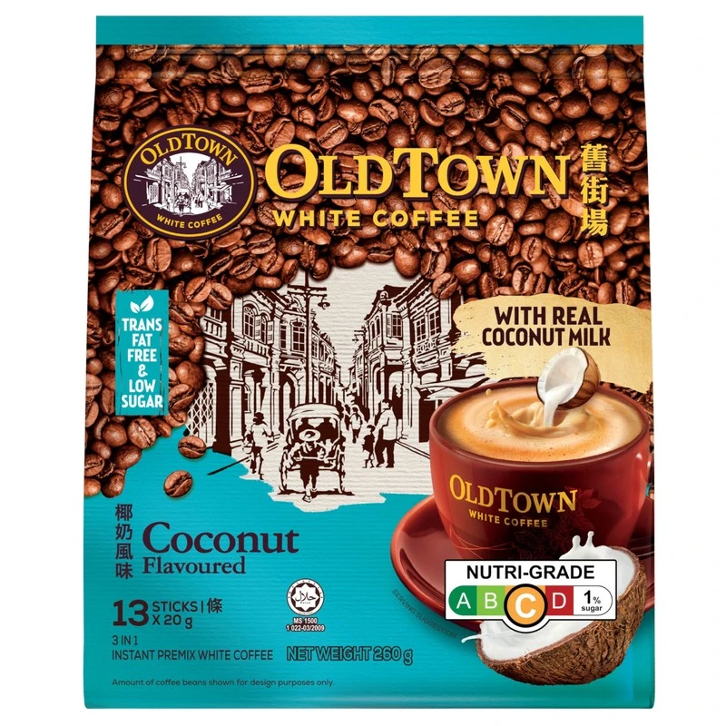 3 In 1 White Coffee Coconut Flavoured