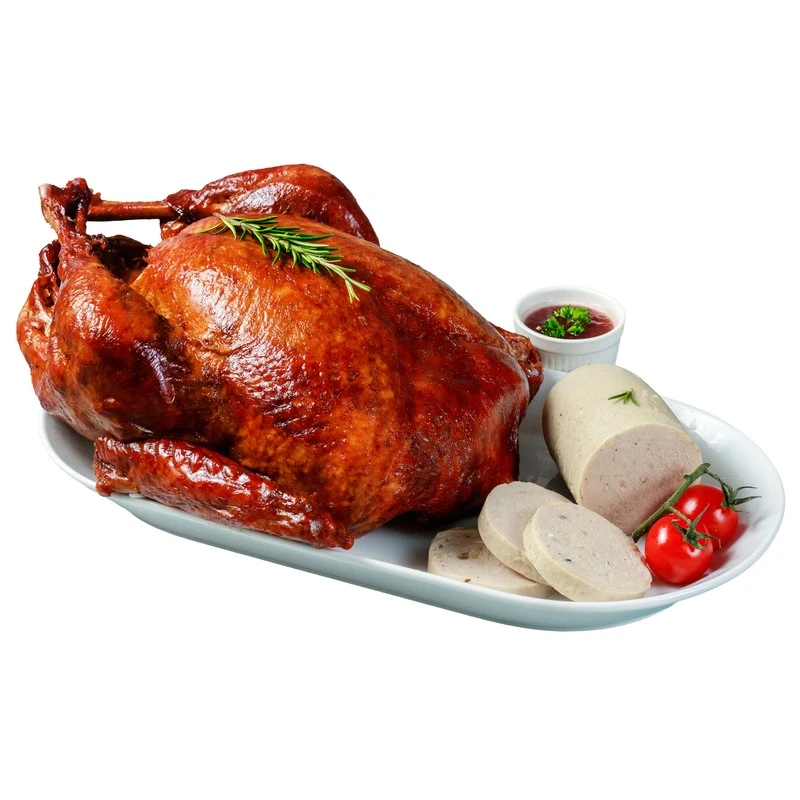 Traditional Roasted Turkey With Chestnut Stuffing