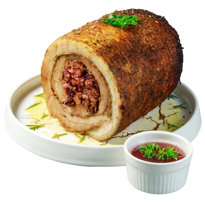 Applewood Smoked Pork Belly Roll