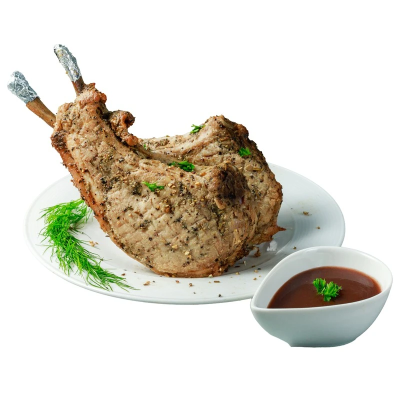 Grilled Tomahawk Pork Chop